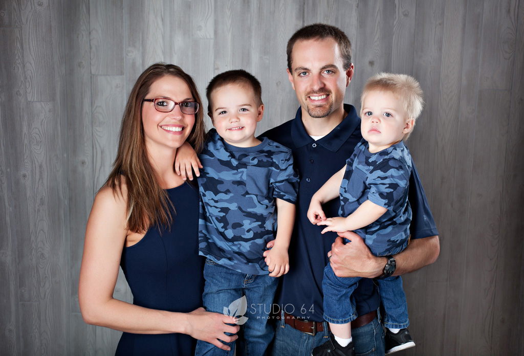 Family Studio Portraits Walker MN