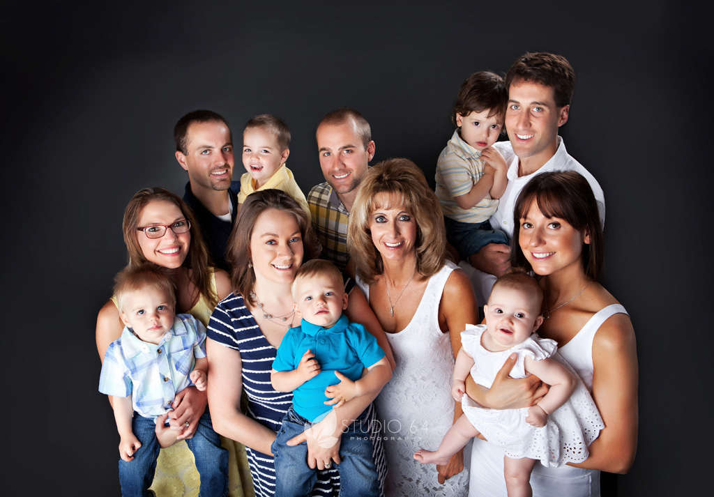 Family Studio portraits Walker Minnesota