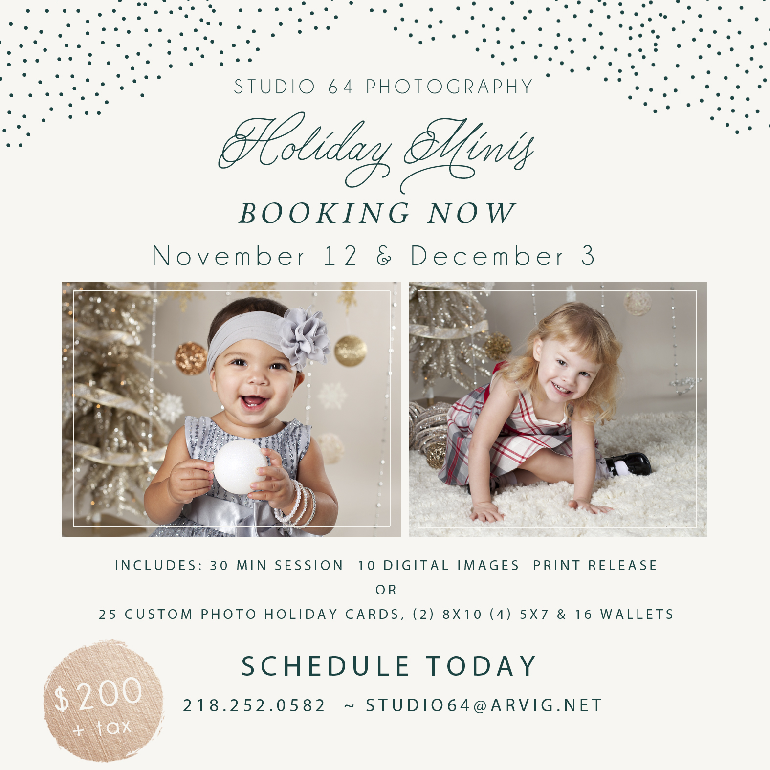 Holiday Mini Sessions