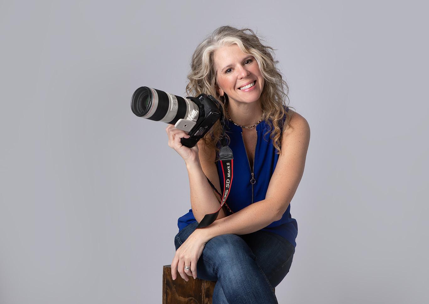 Studio image of the owner of Studio 64 Photography