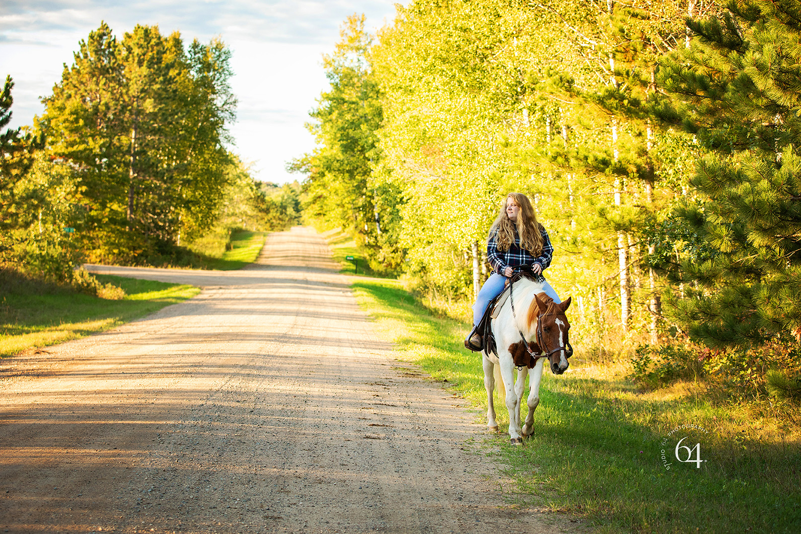 Mikayla Jack Pine Stables Akeley, MN Studio 64 Photography