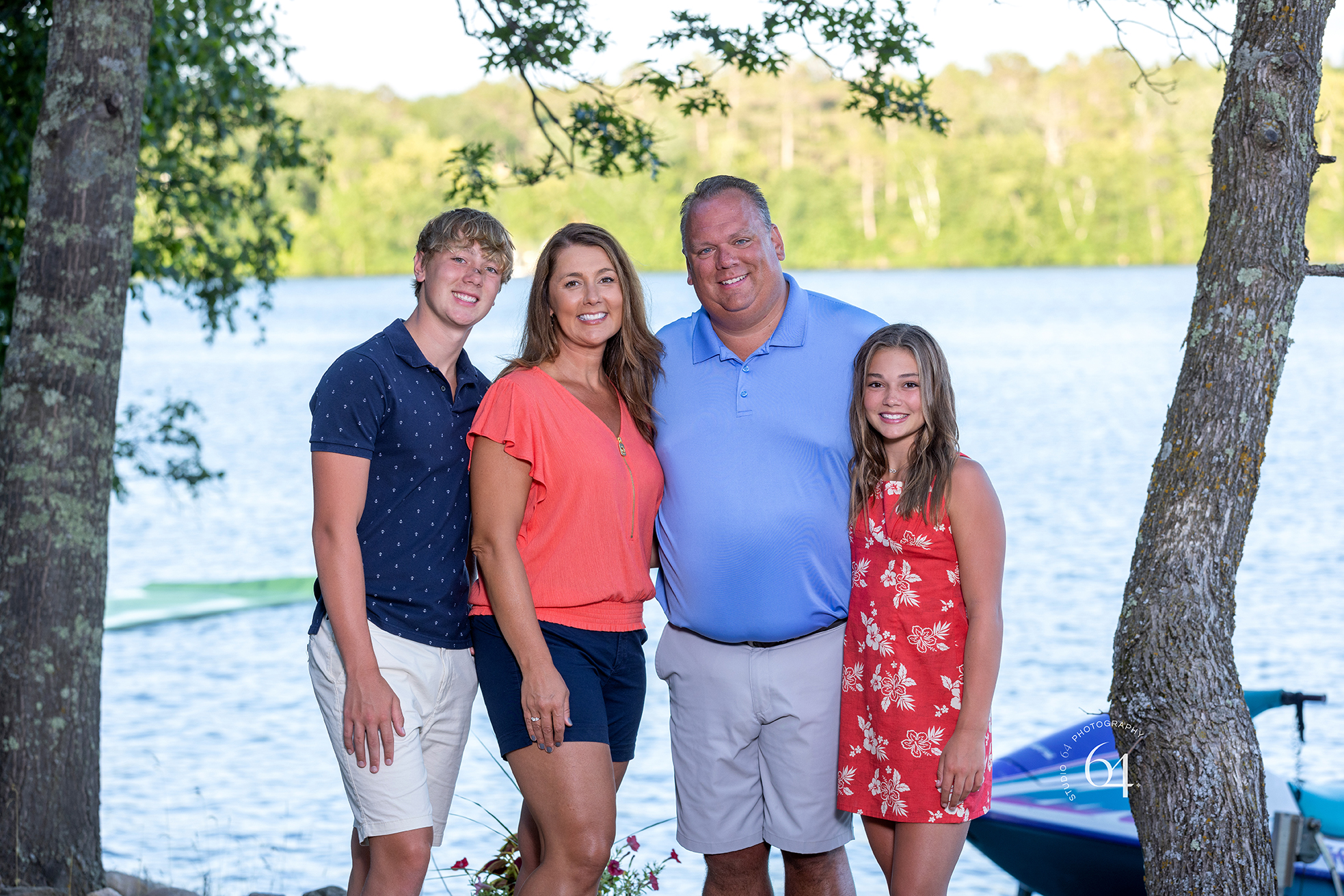 Lake Belle Taine Family Portraits 50th Wedding Anniversary Studio